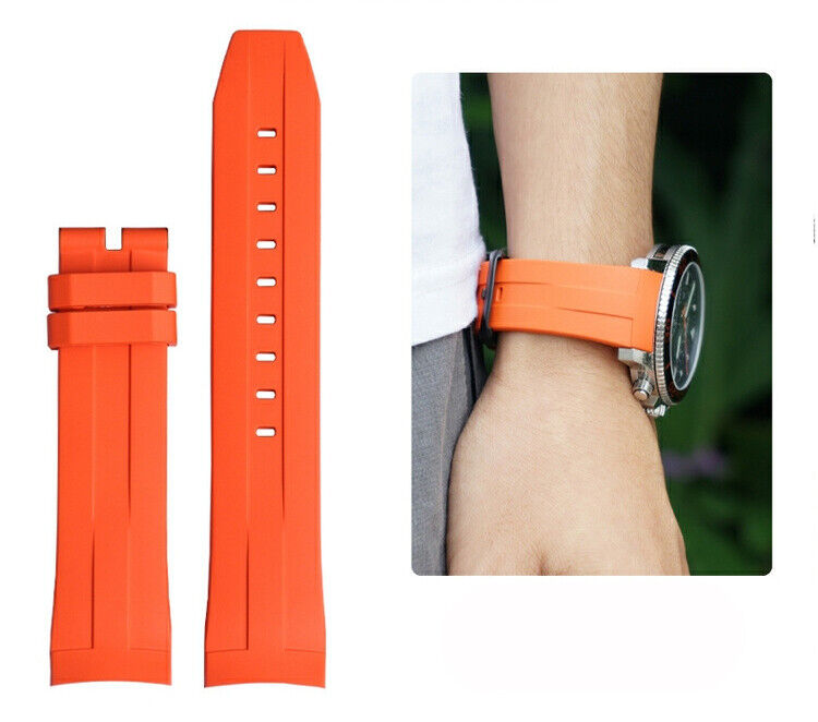 22mm Silicone Rubber Watch Band Strap for Tissot Seastar T120 Series Diver - Image 4