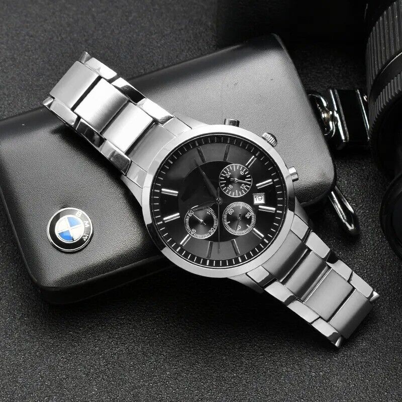 22mm Stainless Steel Watch Bracelet Strap for Armani AR2452 AR2453 AR2448 - Image 9
