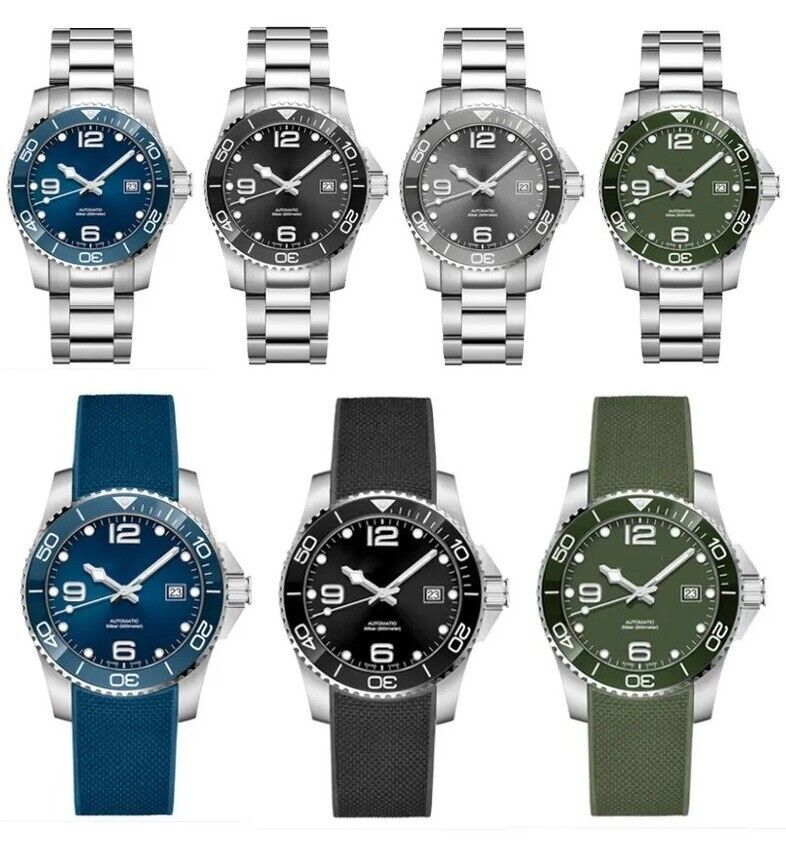 Stainless Steel Strap Bracelet Fit for Longines Conquest/HydroConquest/L3 Watch - Image 2