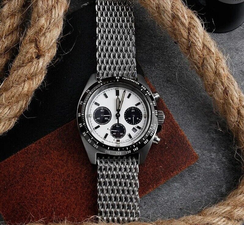 Stainless Steel Milanese Loop Mesh Strap for Omega Tudor Longines Bracelet Watch - Image 2