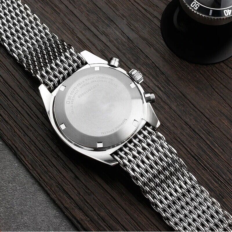 Stainless Steel Milanese Loop Mesh Strap for Omega Tudor Longines Bracelet Watch - Image 4