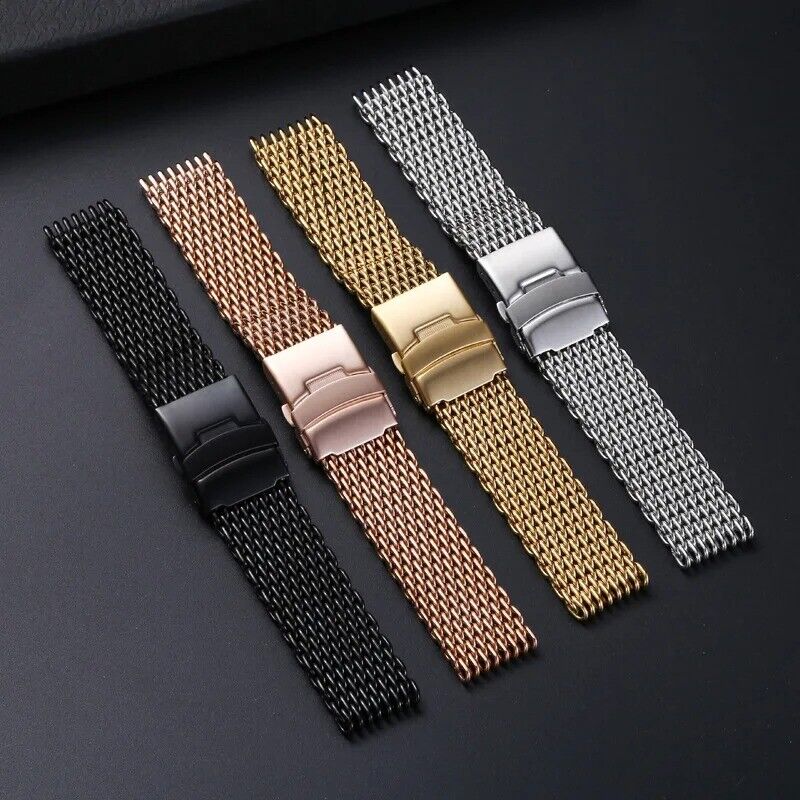 Stainless Steel Milanese Loop Mesh Strap for Omega Tudor Longines Bracelet Watch - Image 5
