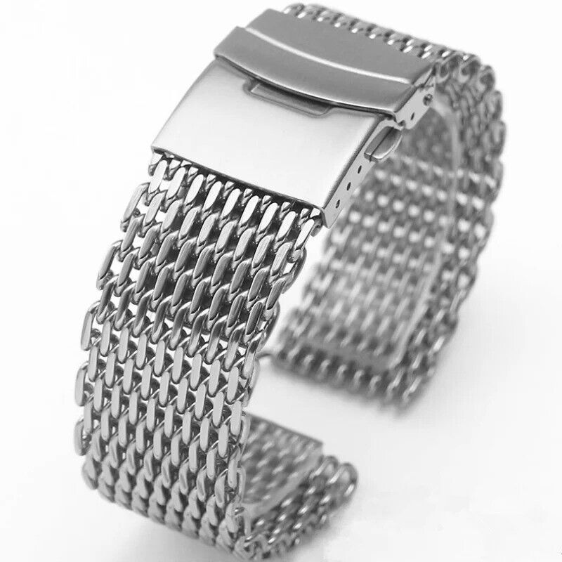 Stainless Steel Milanese Loop Mesh Strap for Omega Tudor Longines Bracelet Watch - Image 6