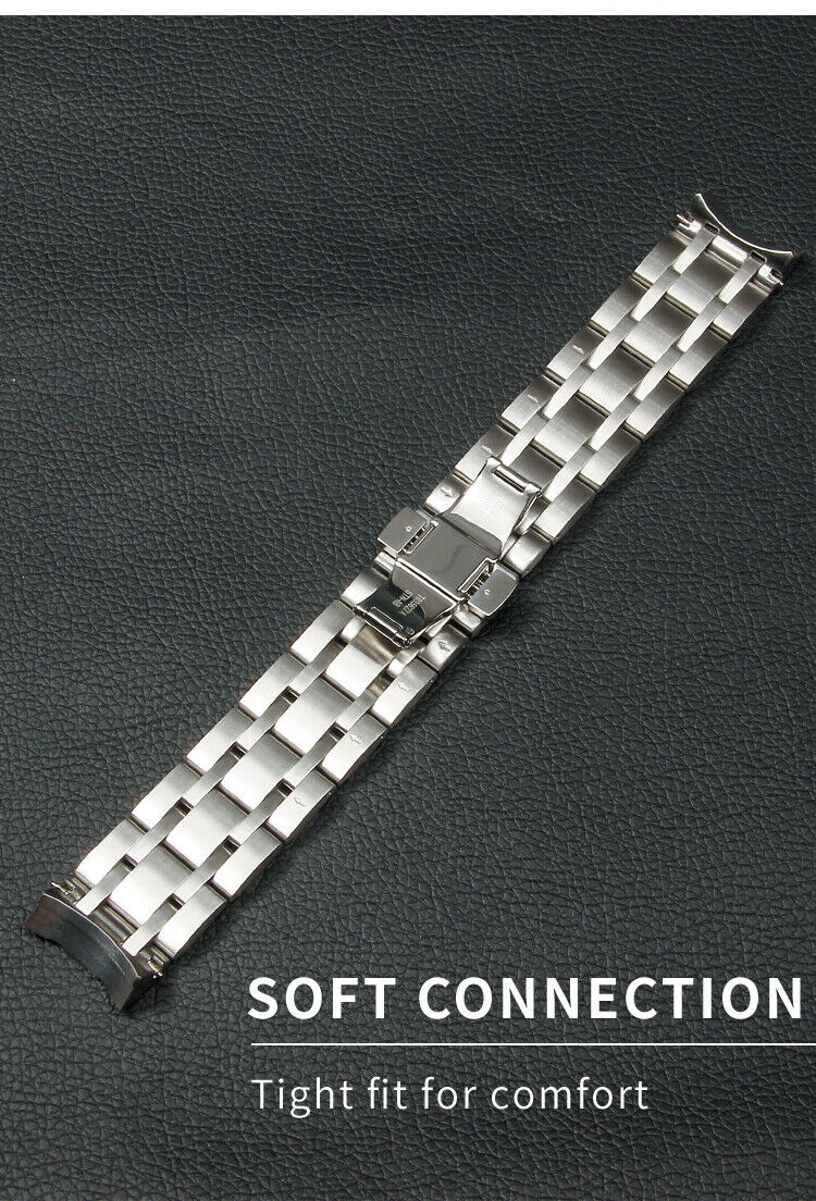 Stainless Steel Watch Bracelet Strap Compatible for Tissot 1853 Couturier/T035 - Image 6