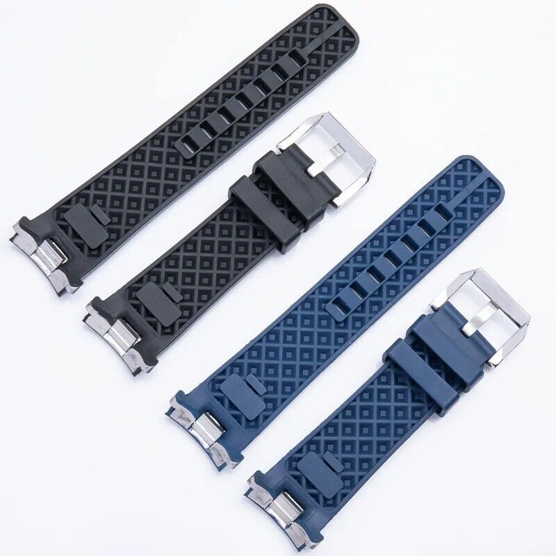 22mm Silicone Rubber Strap Band Fit for IWC Aquatimer Watch Quick-Release System - Image 2