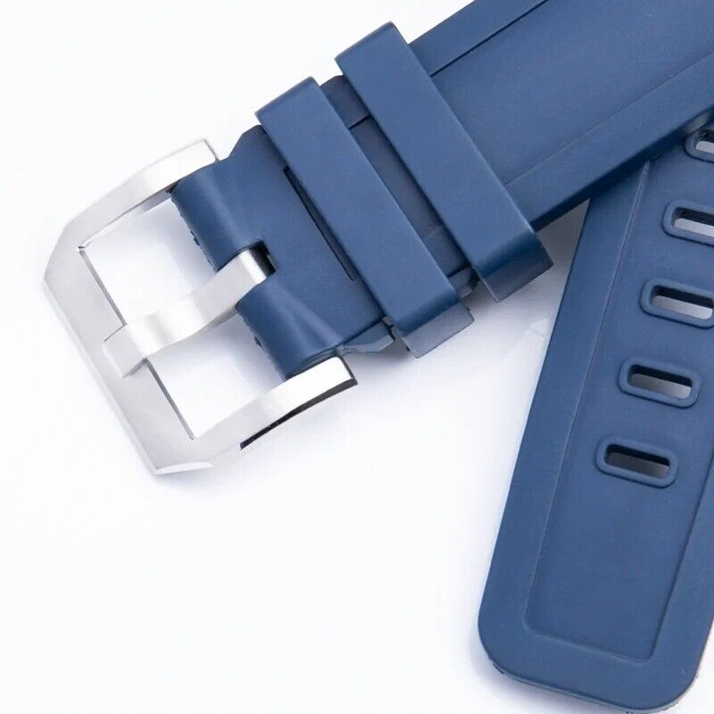 22mm Silicone Rubber Strap Band Fit for IWC Aquatimer Watch Quick-Release System - Image 8