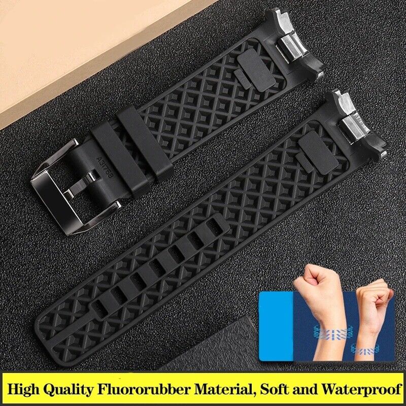 22mm Silicone Rubber Strap Band Fit for IWC Aquatimer Watch Quick-Release System - Image 13