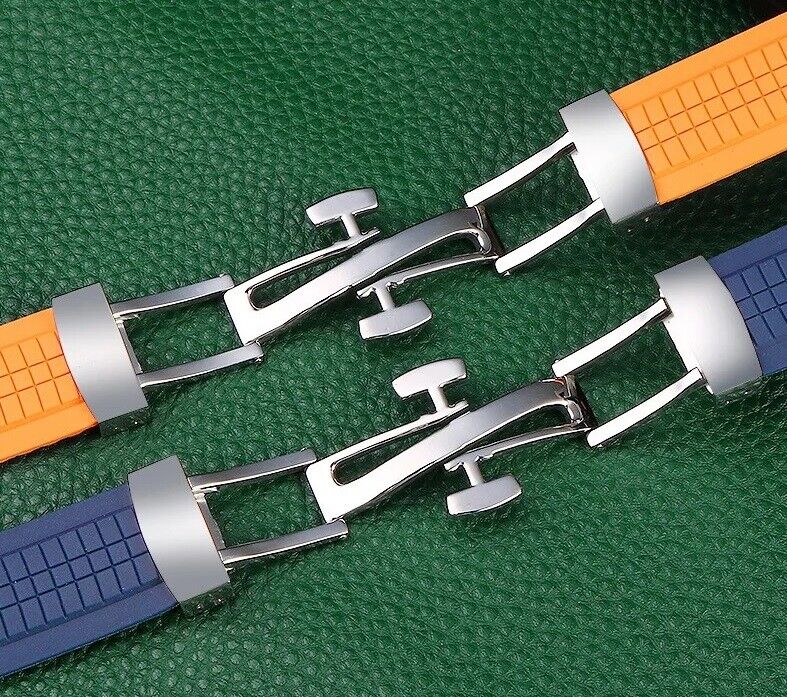 21mm Soft Silicone Rubber Watch Band Strap Fit for Patek Philippe Aquanaut - Image 5