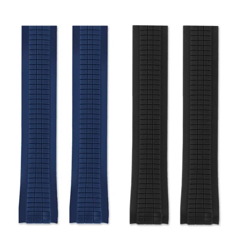 21mm Soft Silicone Rubber Watch Band Strap Fit for Patek Philippe Aquanaut - Image 8