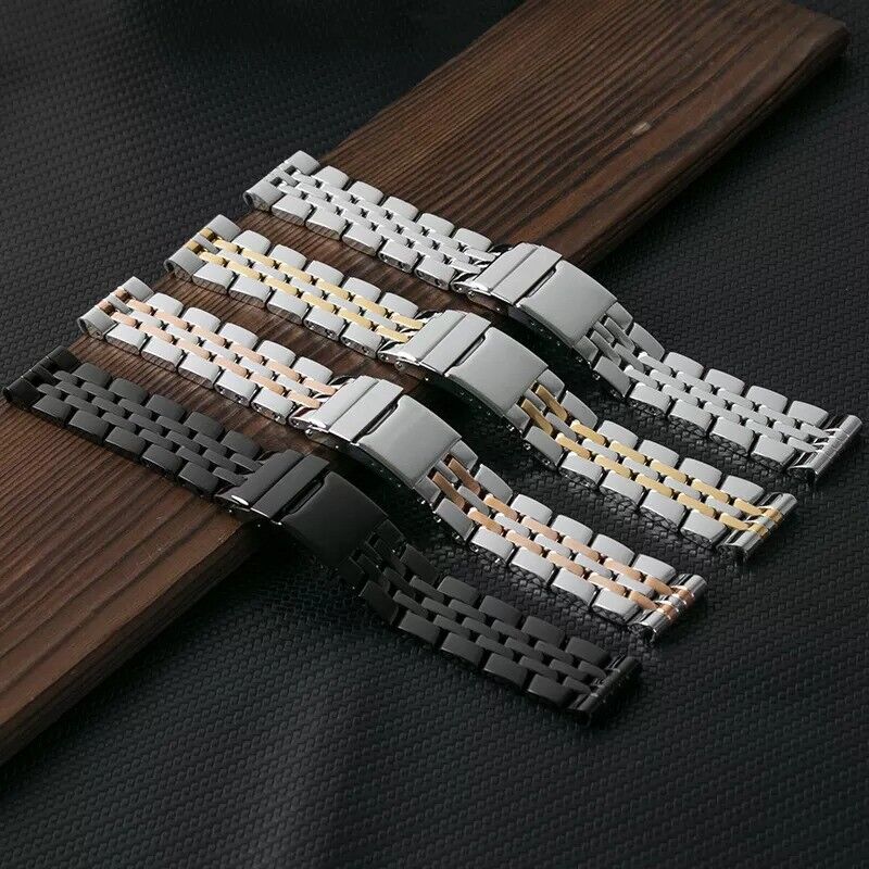 20/22/24mm Stainless Steel Jubilee Strap Bracelet for Breitling Watch - Image 2