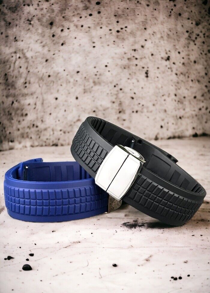 21mm Silicone Rubber Watch Band Strap Fit for Patek Philippe Aquanaut - Image 3