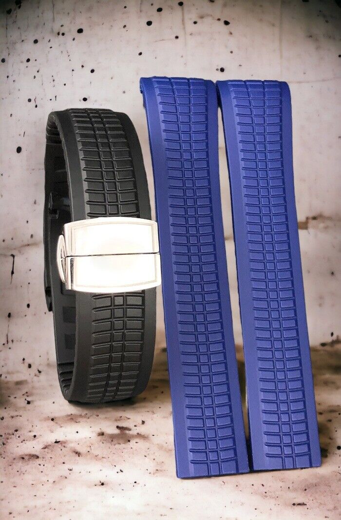 21mm Silicone Rubber Watch Band Strap Fit for Patek Philippe Aquanaut - Image 4