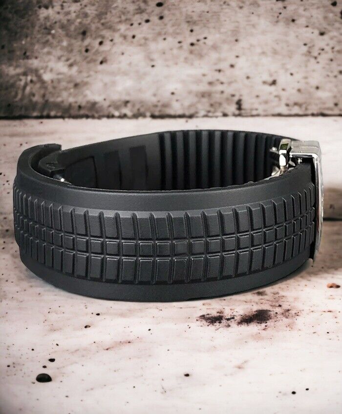 21mm Silicone Rubber Watch Band Strap Fit for Patek Philippe Aquanaut - Image 11