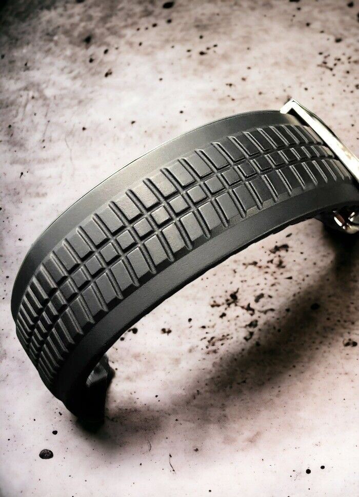 21mm Silicone Rubber Watch Band Strap Fit for Patek Philippe Aquanaut - Image 12