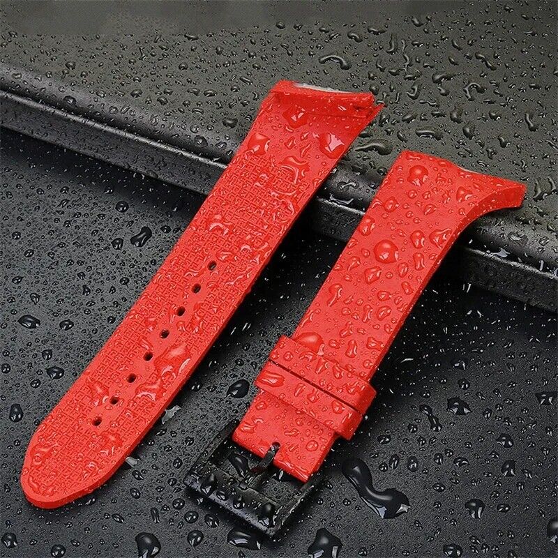 25mm Silicone Rubber Watch Band Strap Fit Hamilton Ventura H24655331 H24615331 - Image 5